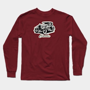 Vintage car design Long Sleeve T-Shirt